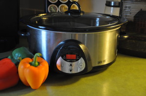 A crock pot is a great time saver! Fill it and go!