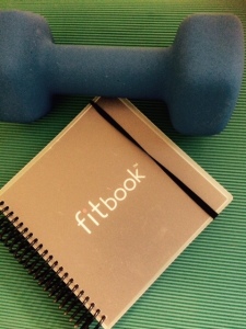 I love the FitBook for tracking my eating and exercise habits!